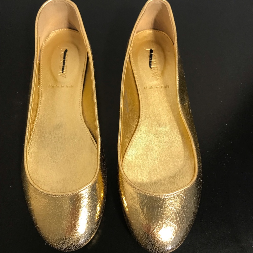 SOLD      JCREW Ballerina Flats Size 5